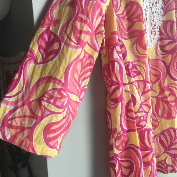 PAPAGALLO cotton tunic/ swim cover-up ⭐️NEW⭐️ - Picture 3 of 7